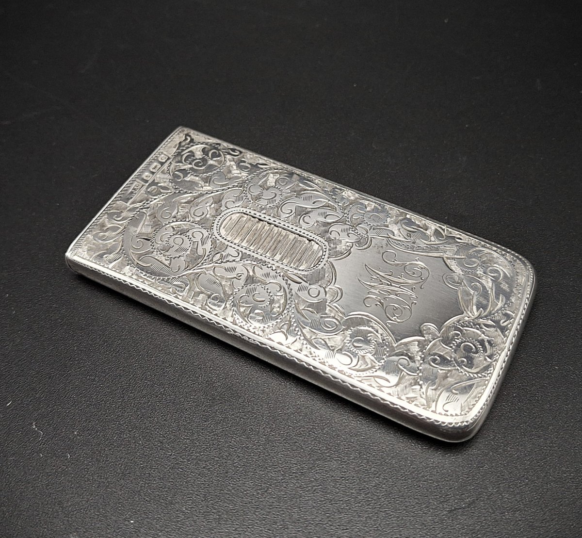 Porta bigliettini in argento epoca 1903-photo-3