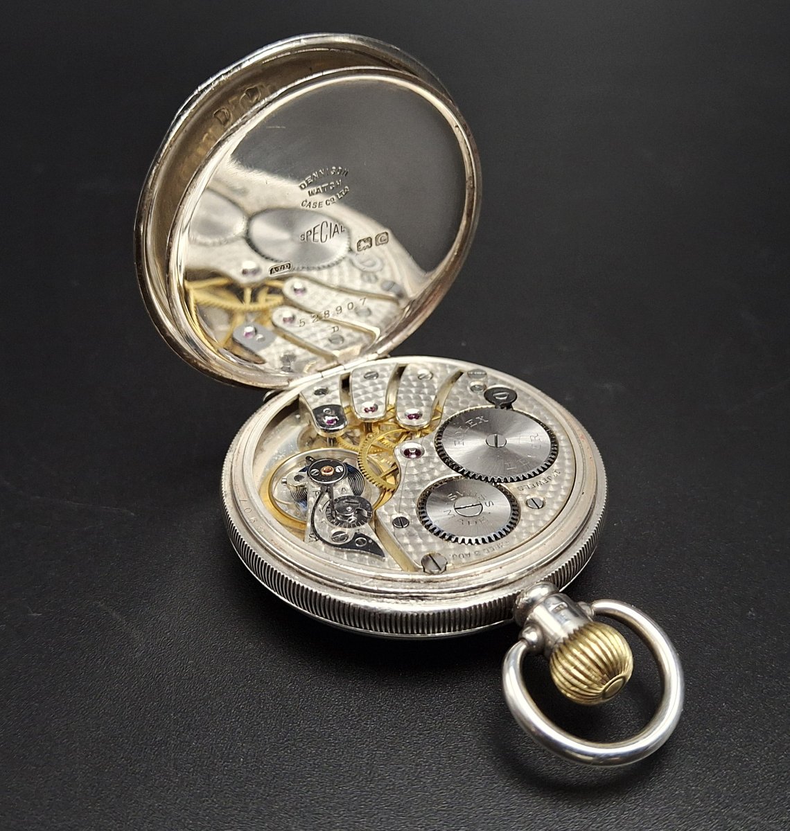 Rolex Lever Orologio da Tasca, 1930 circa-photo-4