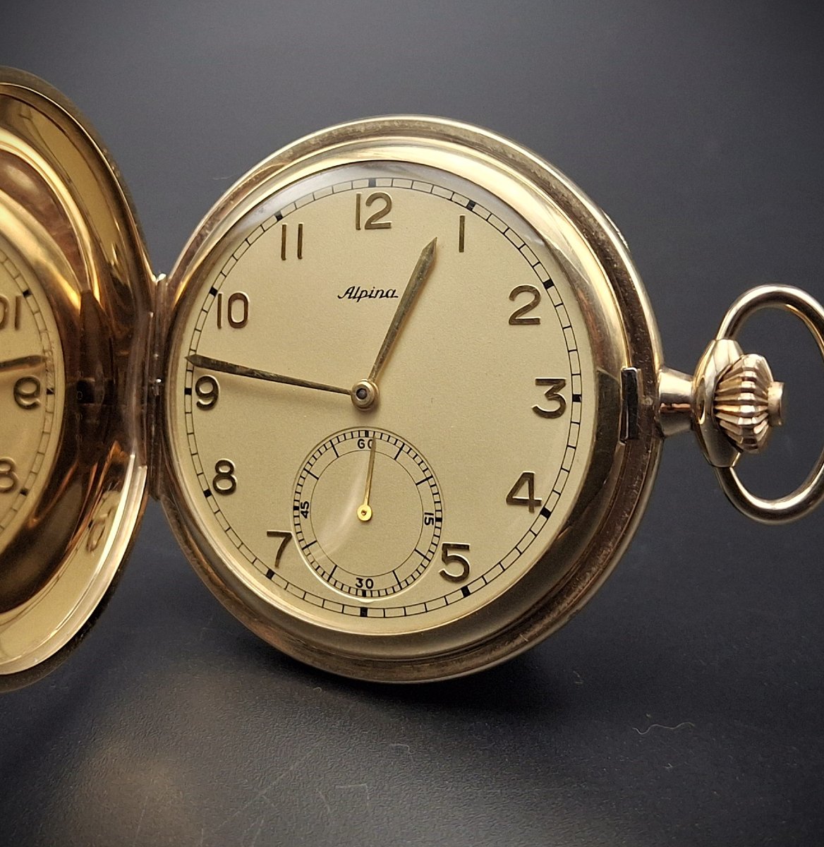 Orologio da tasca savonette  Alpina , 1930-photo-2