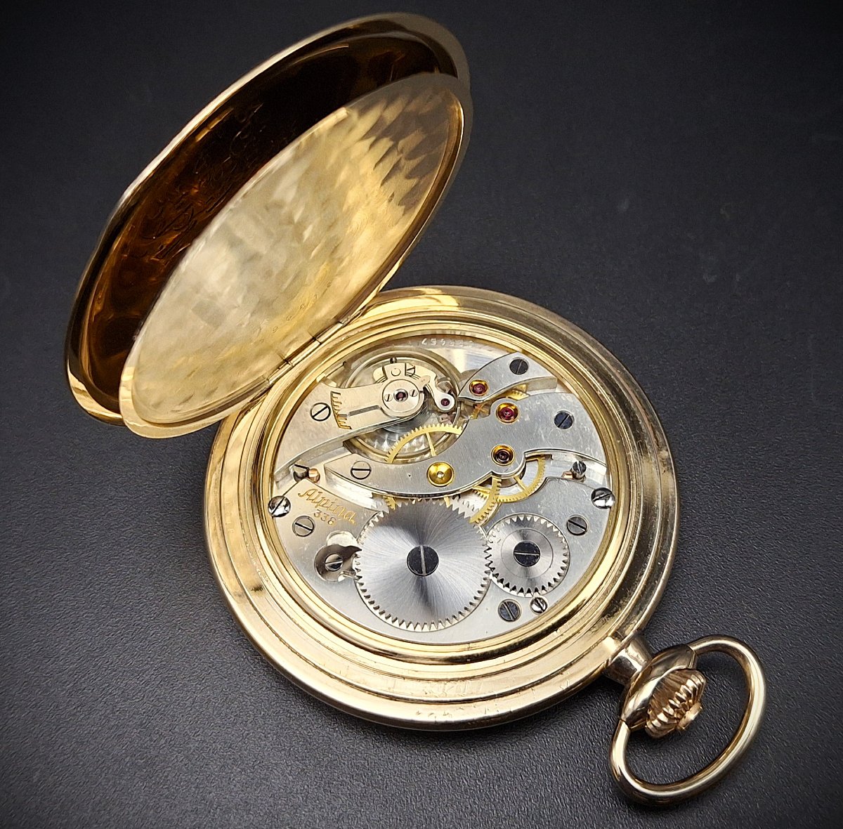 Orologio da tasca savonette  Alpina , 1930-photo-5