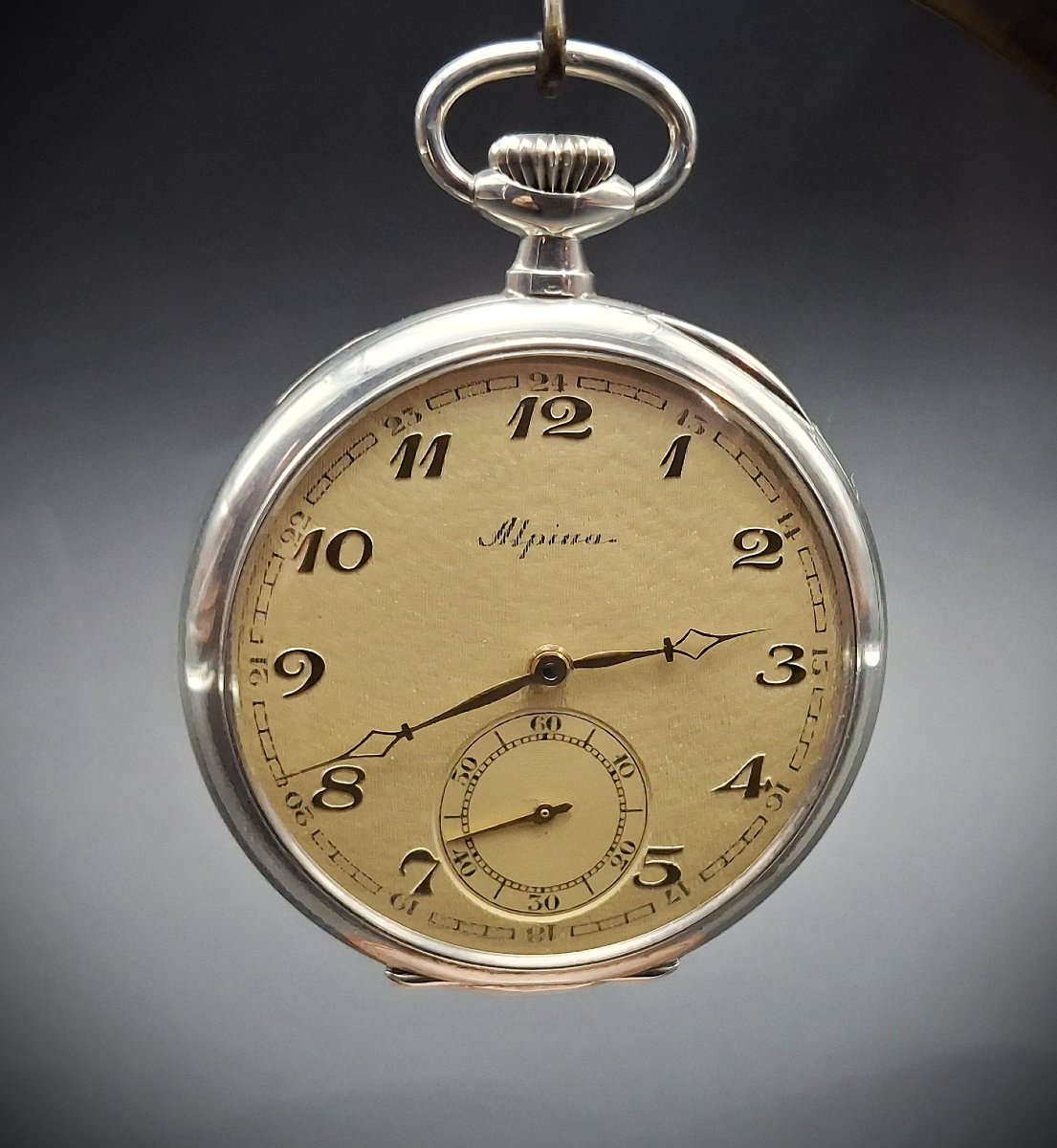 Orologio da tasca  Alpina,  epoca 1930 circa-photo-2