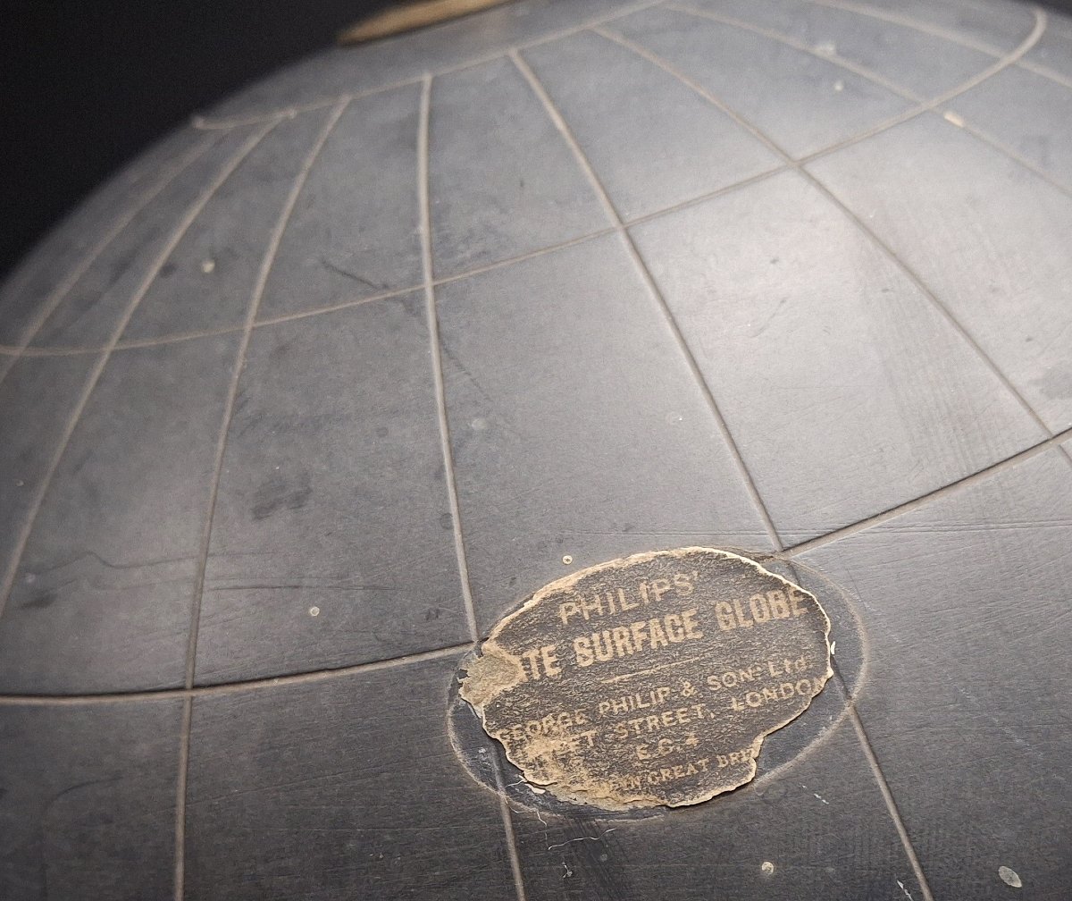 Globo/mappamondo  lavagna George Philip & Son 1930/40-photo-3