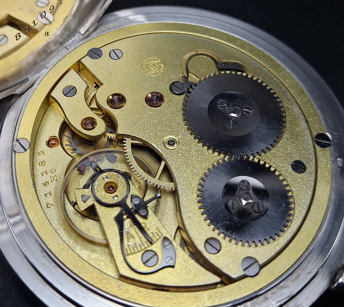 Orologio da tasca IWC International Watch Co,  57mm, anno 1919-photo-6
