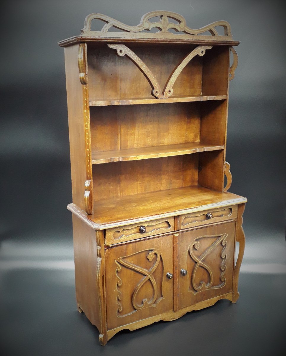 Miniature De Buffet Art Nouveau 