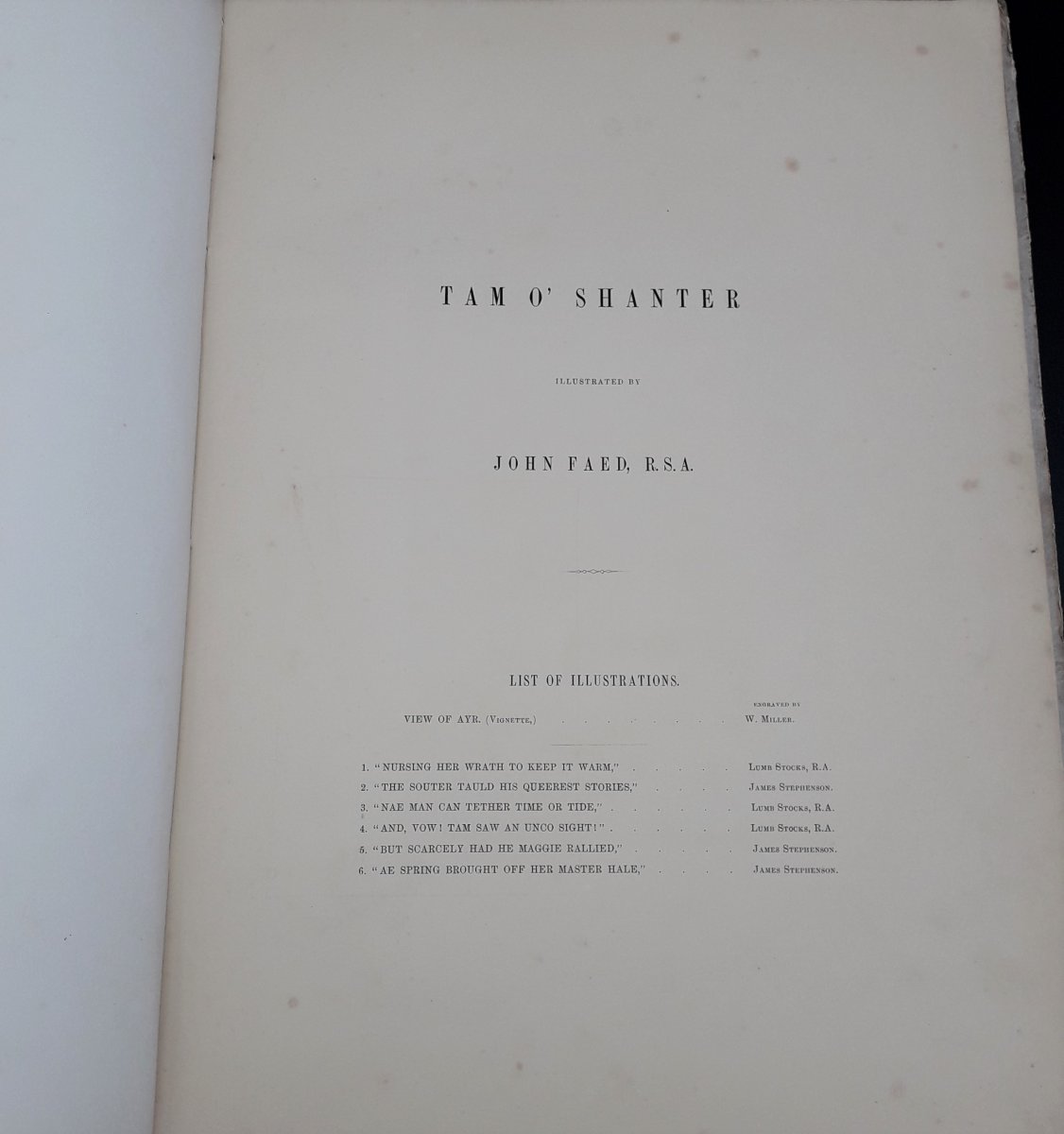 Recueil De Gravures Du Poème Tam O 'Shanter écrit Par Le Poète Robert Burns, 1855-photo-1