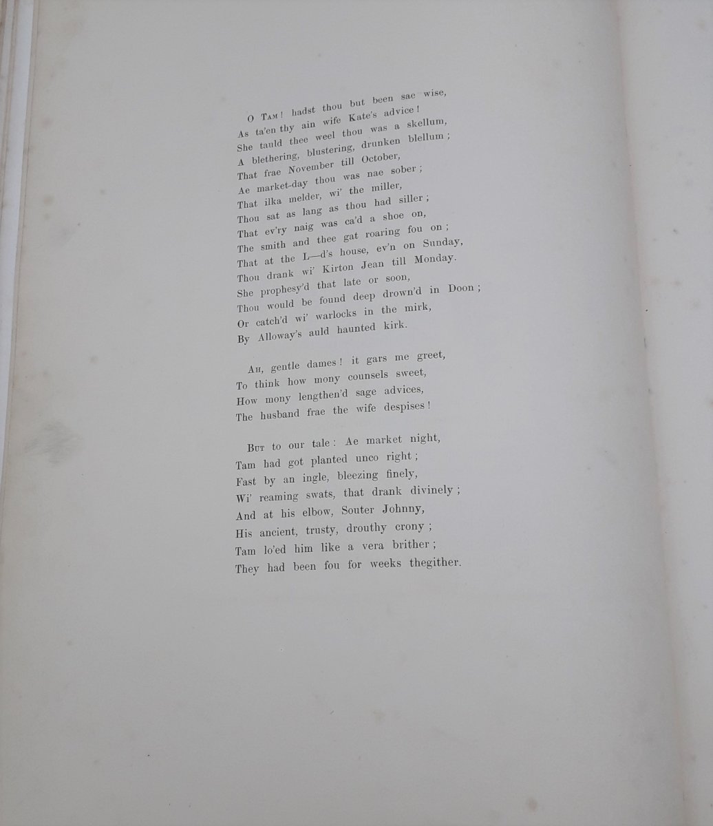 Recueil De Gravures Du Poème Tam O 'Shanter écrit Par Le Poète Robert Burns, 1855-photo-3