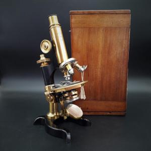 Microscopio Maurice Stiassnie, Paris 1910 circa