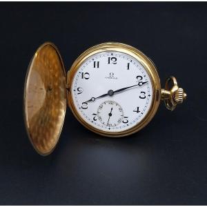 Orologio datasca Omega oro 18k, 1928