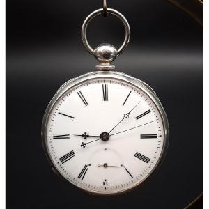 Raro orologio da tasca Diavoletto duplex, 1870 circa.