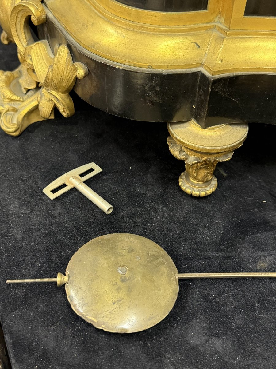 Cartella con console in marqueterie Boulle – Firmato “Denière à Paris”, n°1079-photo-3