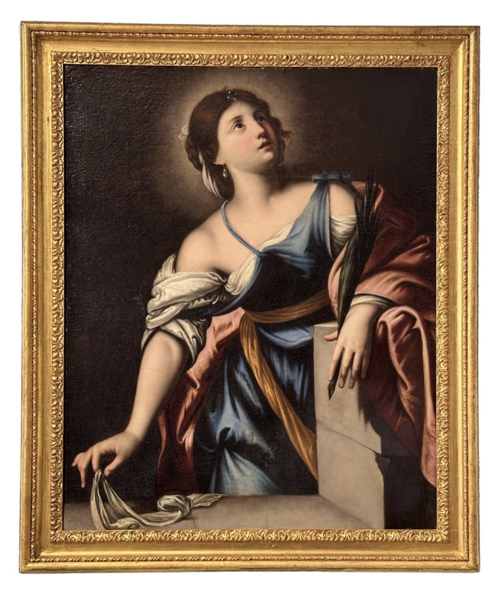 Santa Cecilia con palma del martirio