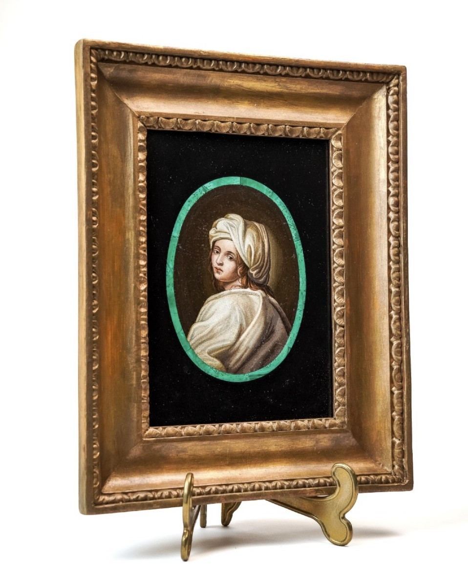 Micromosaico romano raffigurante Beatrice Cenci