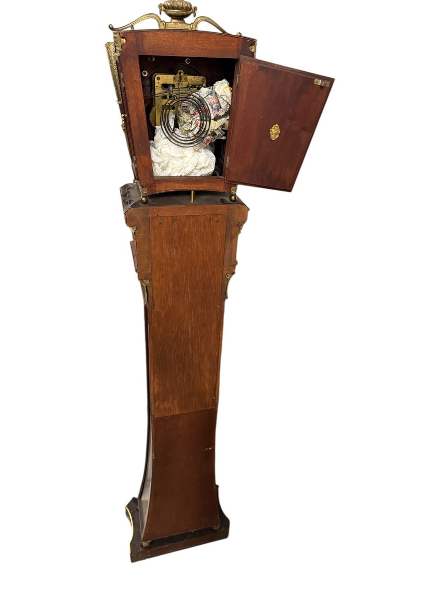 Orologio a colonna in stile Impero-photo-3