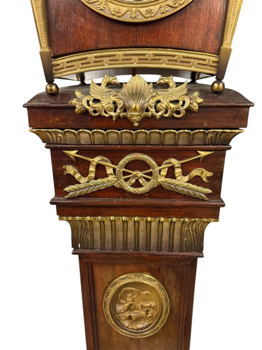 Orologio a colonna in stile Impero-photo-4