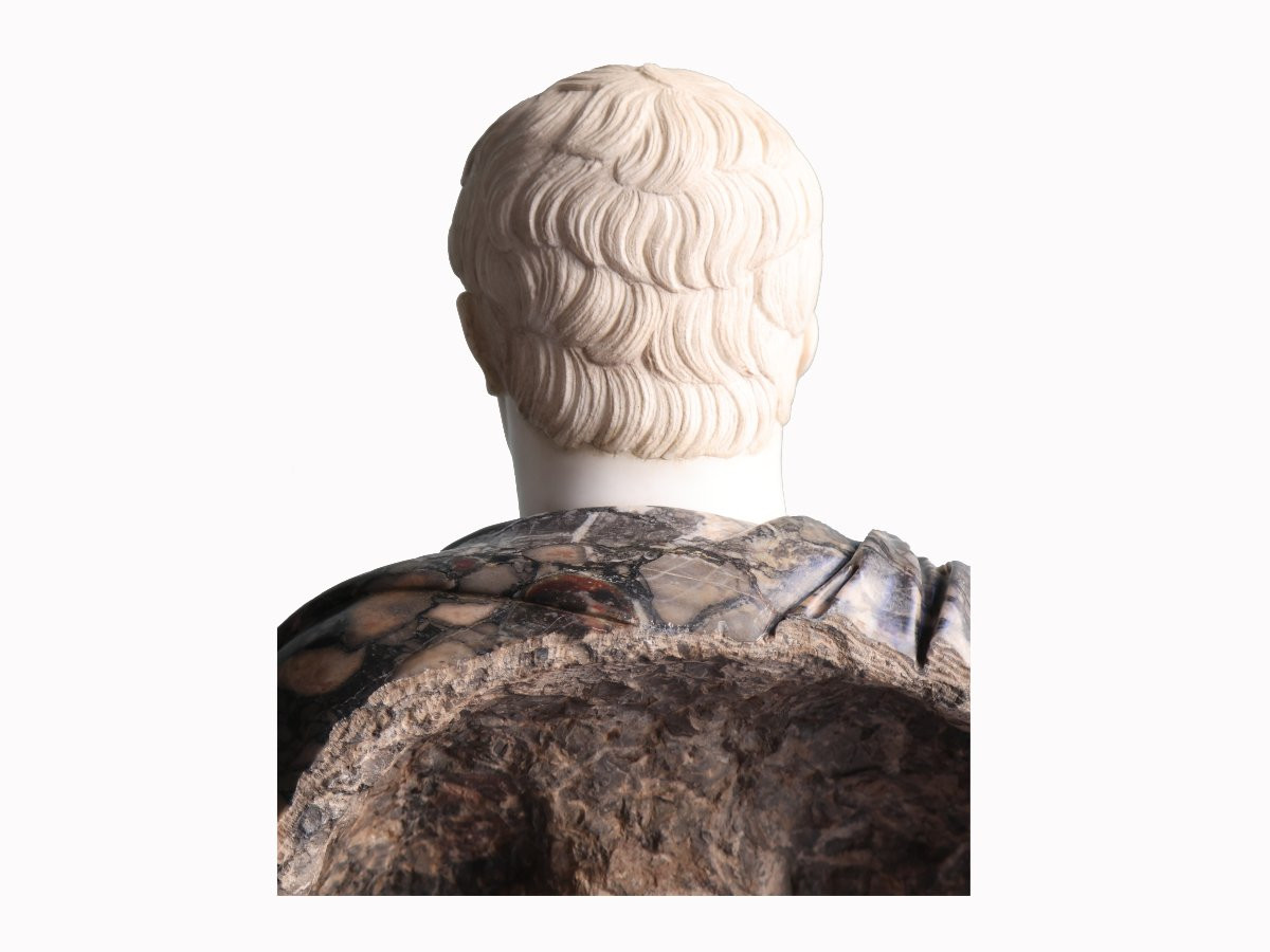 Busto di imperatore romano, forse Traiano-photo-3