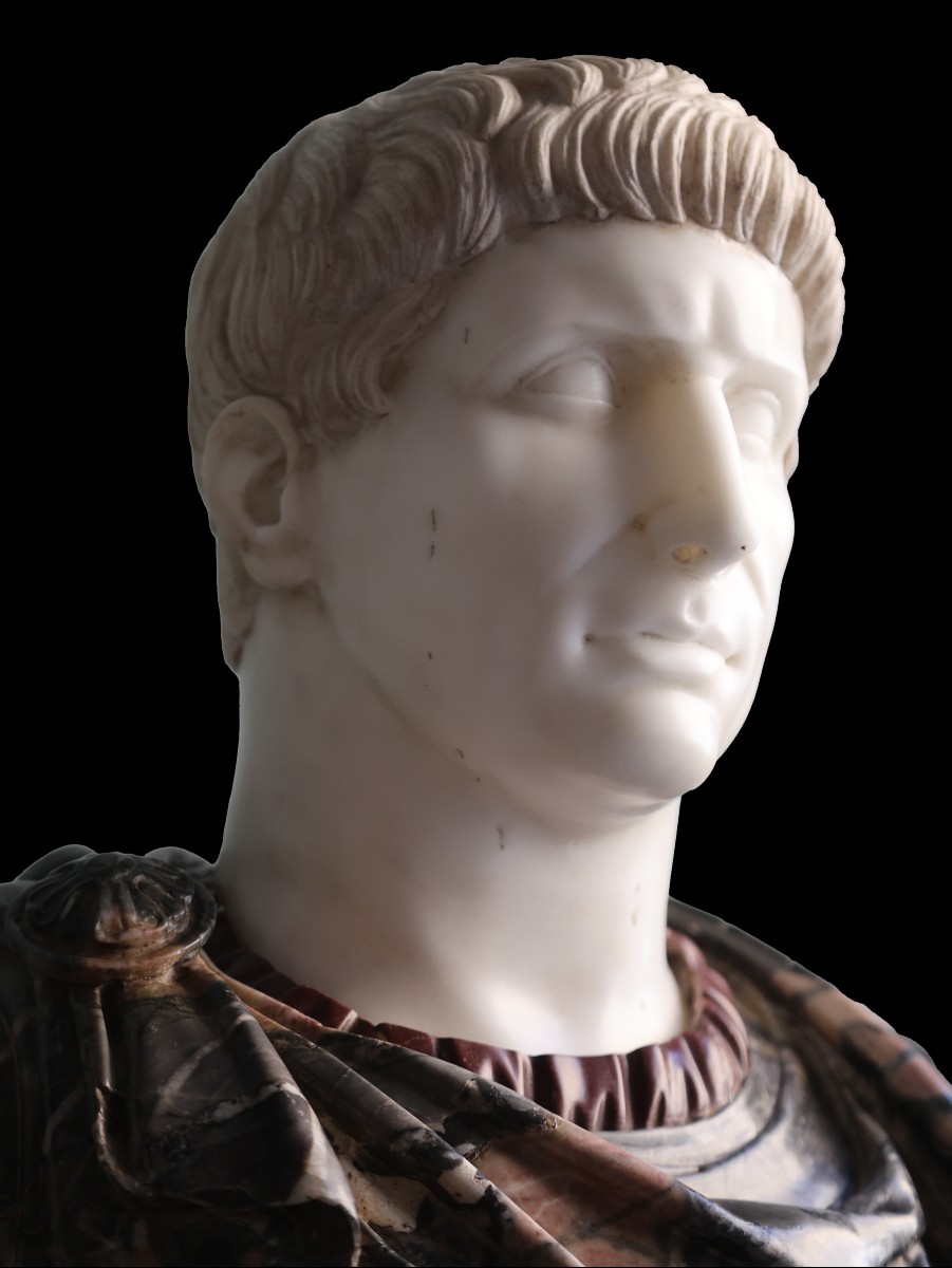 Busto di imperatore romano, forse Traiano-photo-3