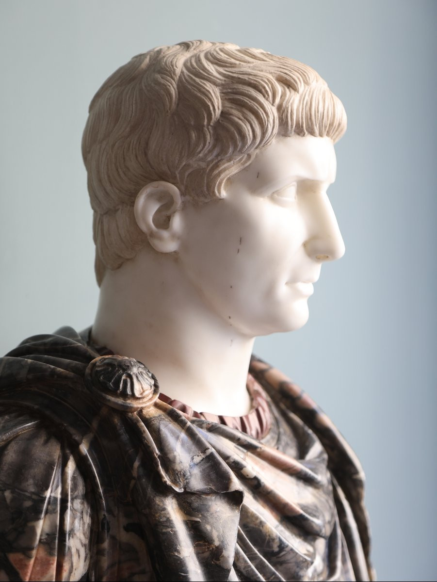 Busto di imperatore romano, forse Traiano-photo-2