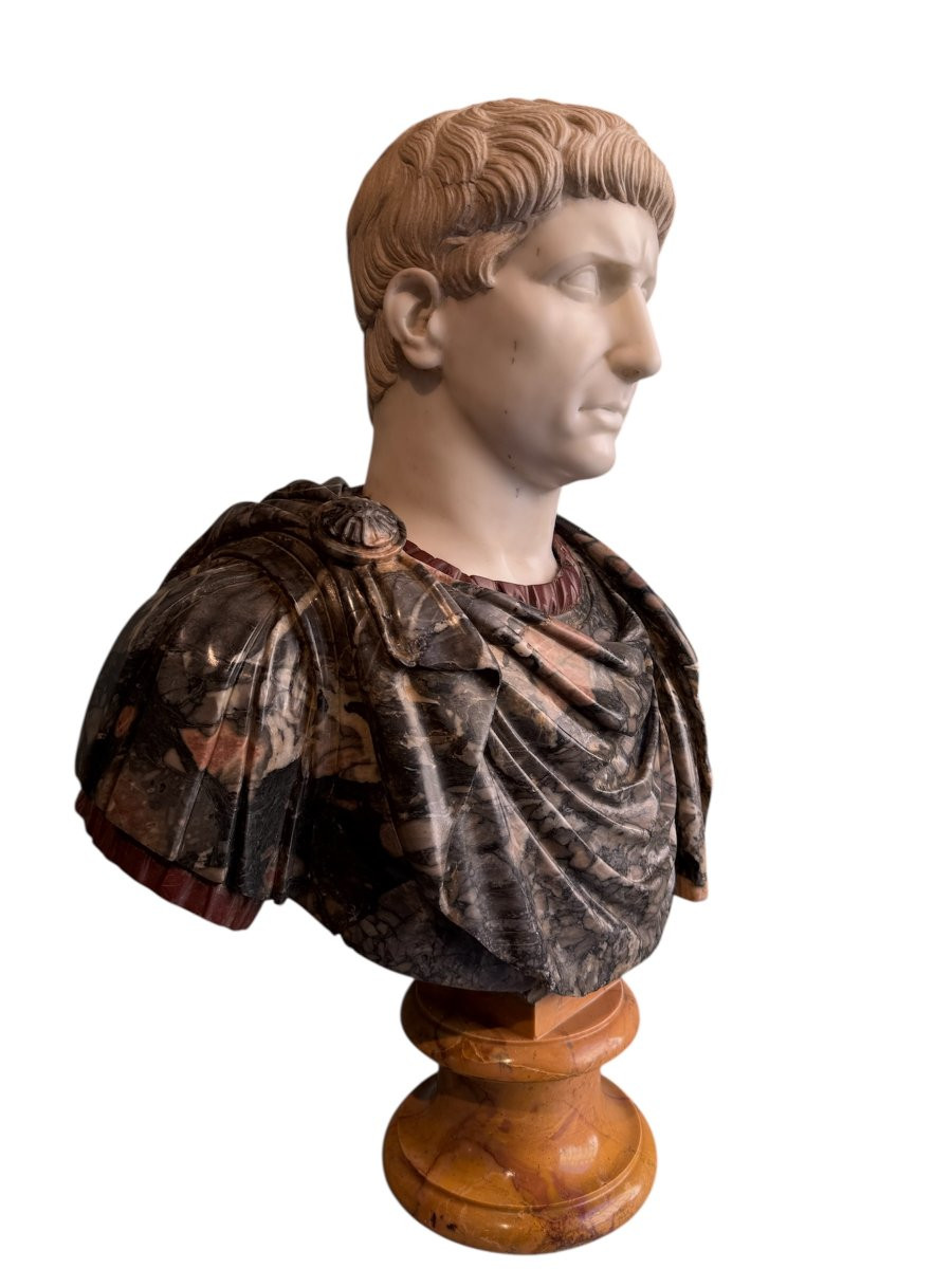 Busto di imperatore romano, forse Traiano-photo-3