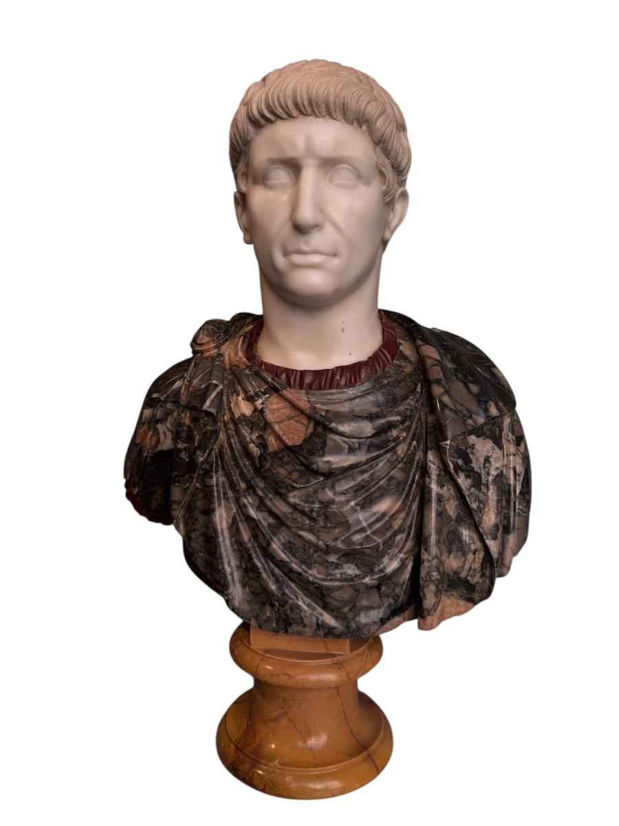 Busto di imperatore romano, forse Traiano-photo-6