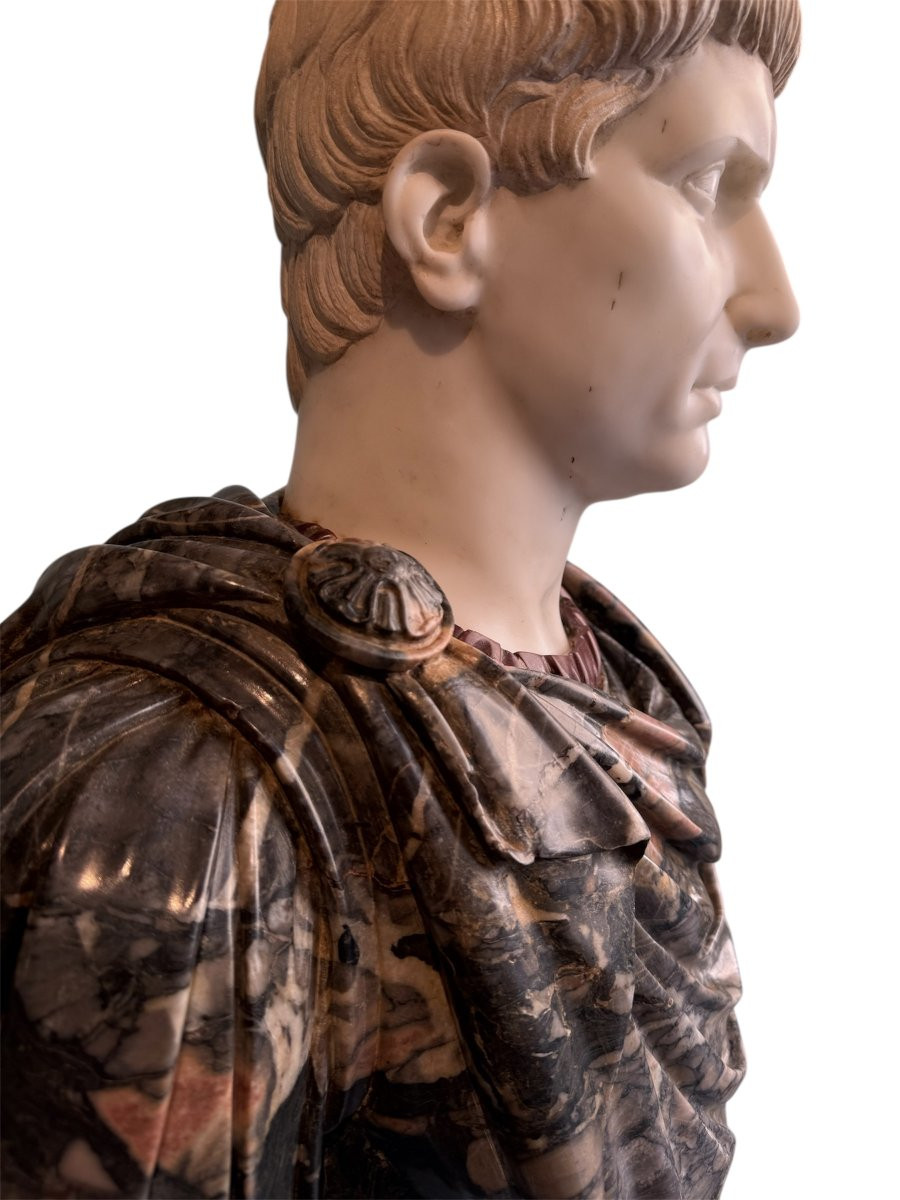 Busto di imperatore romano, forse Traiano-photo-7
