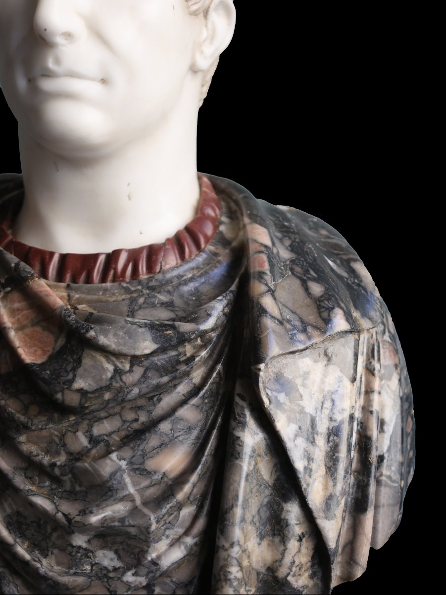 Busto di imperatore romano, forse Traiano-photo-4