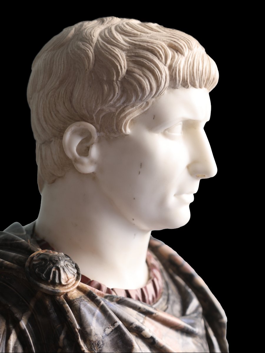 Busto di imperatore romano, forse Traiano-photo-5