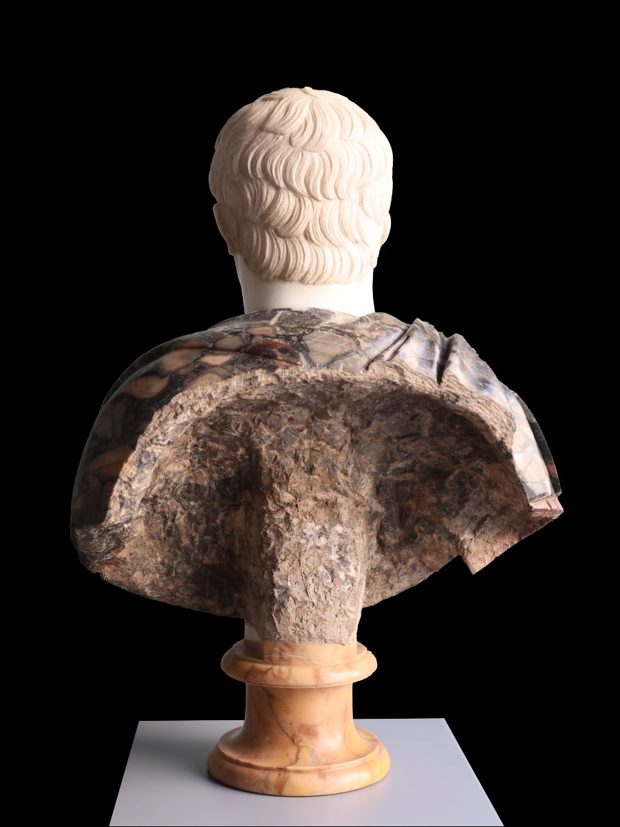 Busto di imperatore romano, forse Traiano-photo-6