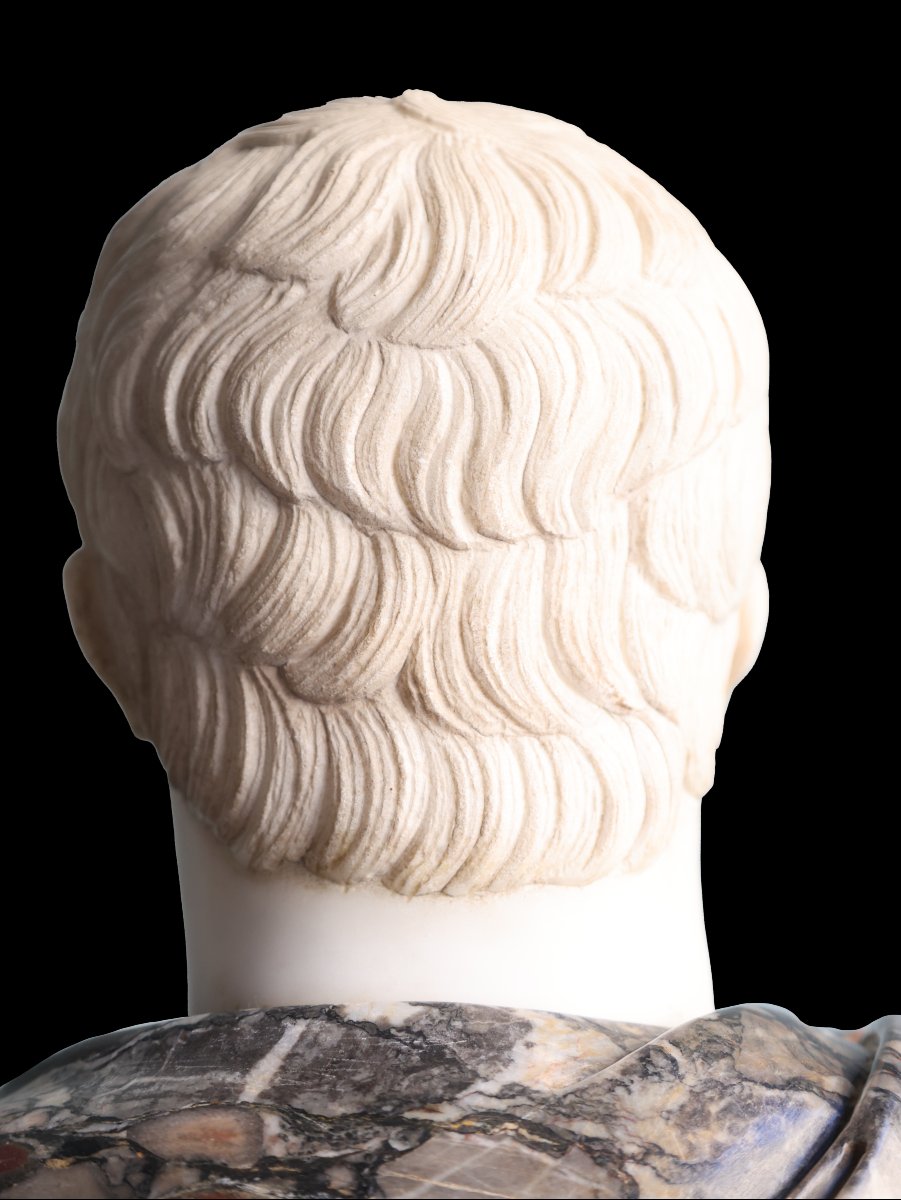 Busto di imperatore romano, forse Traiano-photo-7