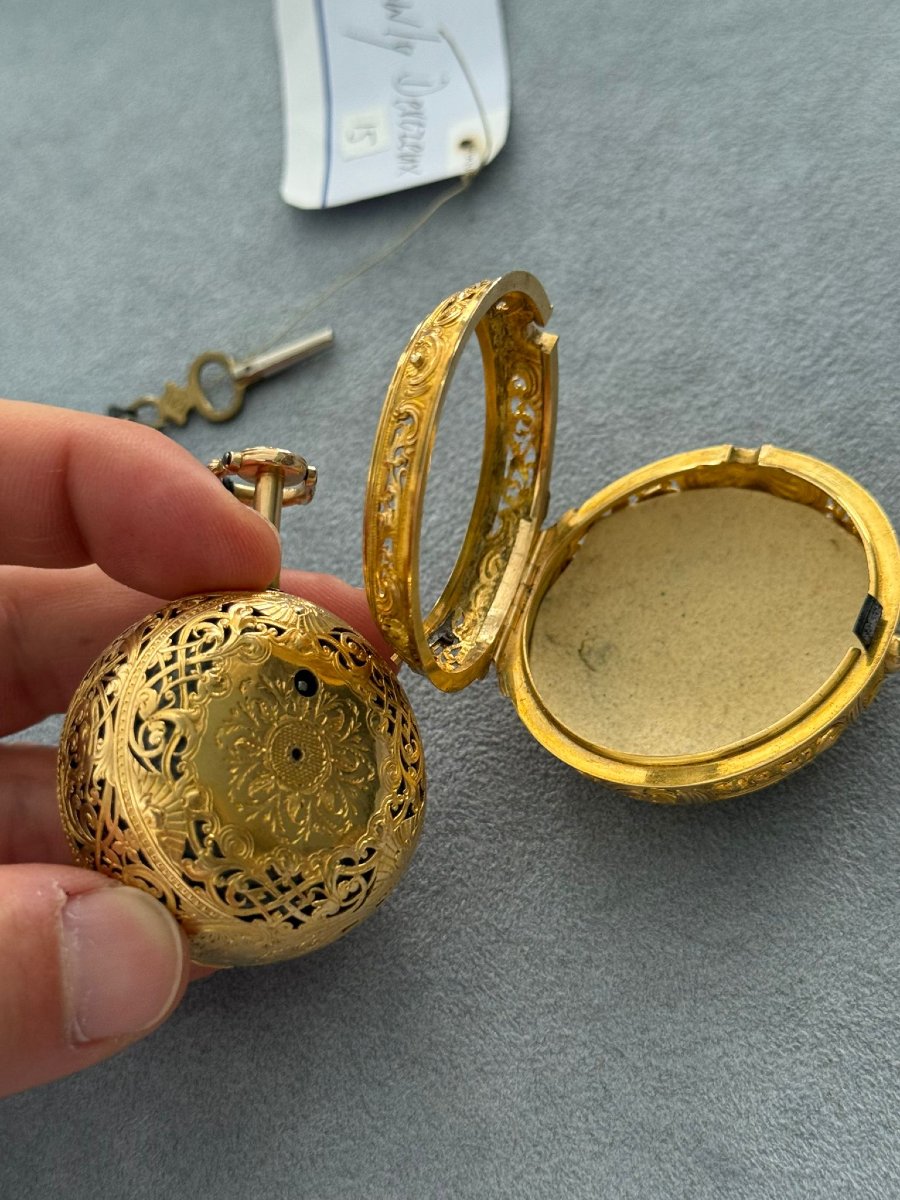 Orologio da tasca con carillon – Dev. Bouly, Londra, ca. 1810–1830-photo-2
