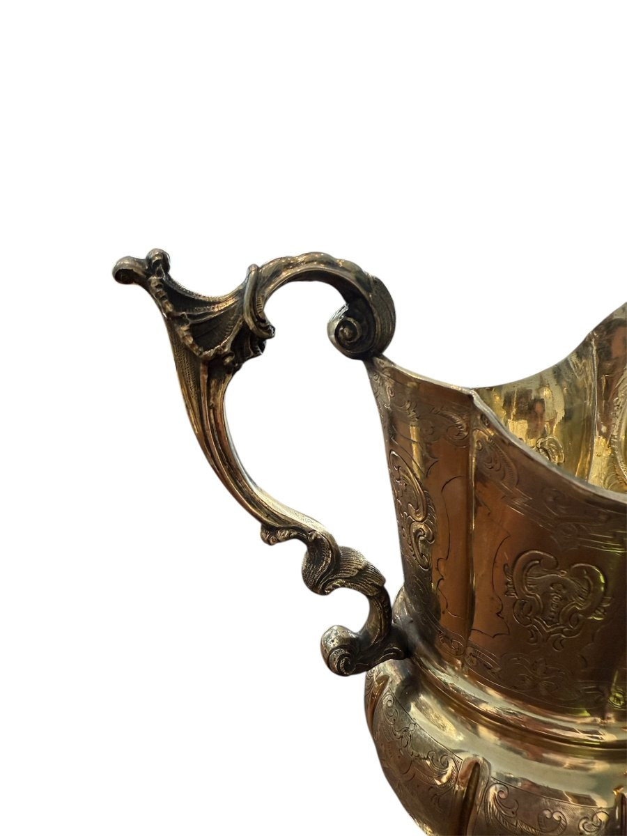 Caraffa in argento sbalzato e cesellato, Hansburg, ca. 1725–1730-photo-3
