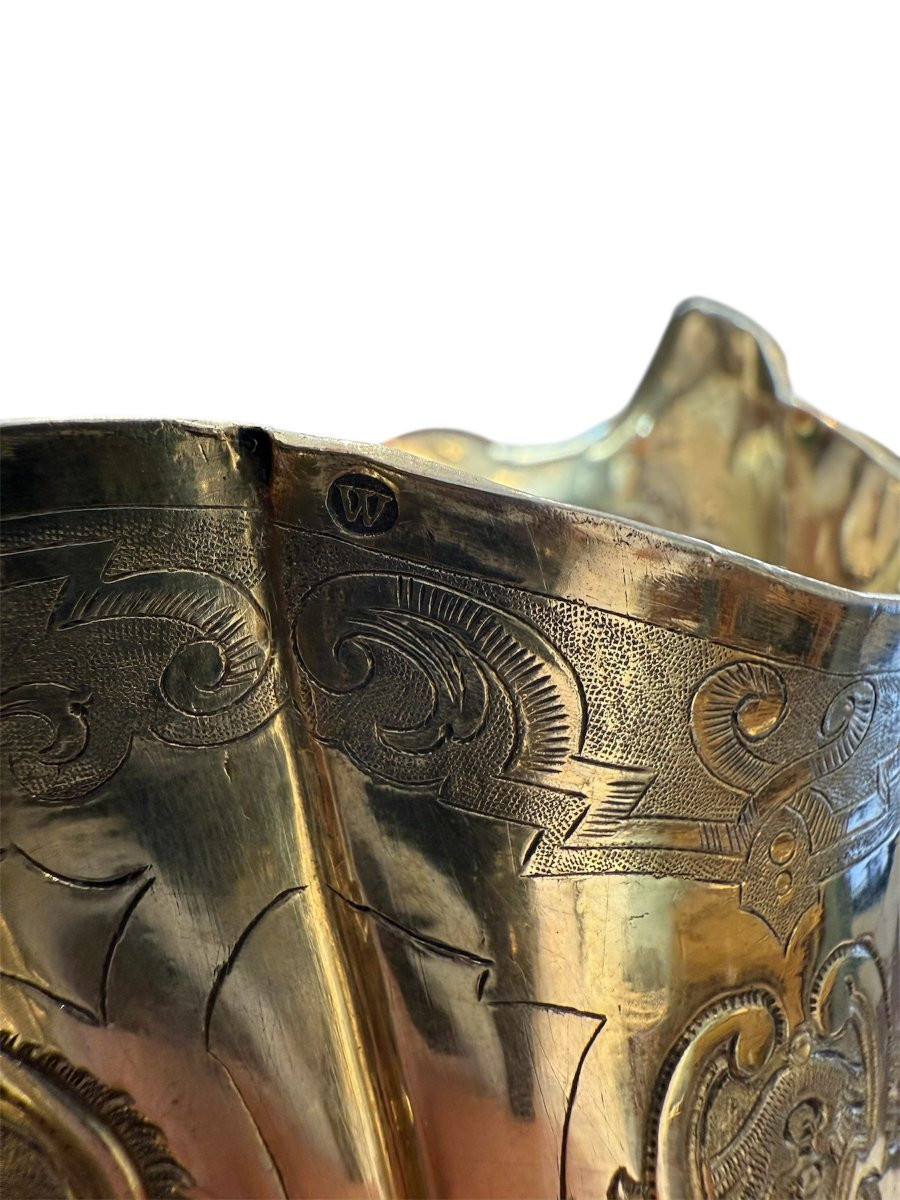 Caraffa in argento sbalzato e cesellato, Hansburg, ca. 1725–1730-photo-1
