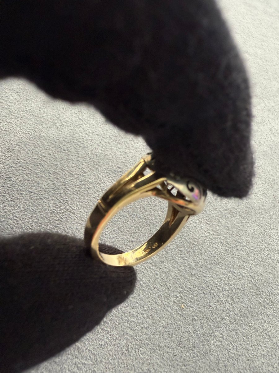Anello antico con diamante – fine XVII / inizio XIX secolo-photo-4