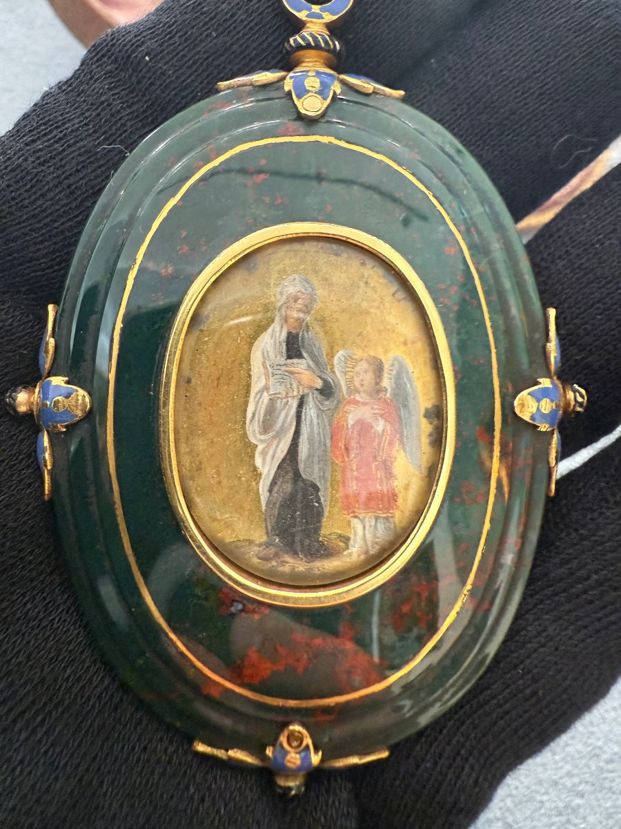 Pendente devozionale fiorentino a doppia faccia – Fine XVI / inizi XVII secolo-photo-2