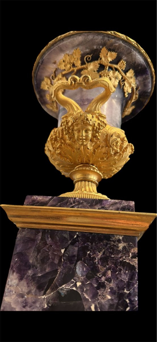  Coppia di cassolette  in stile neoclassico-photo-1