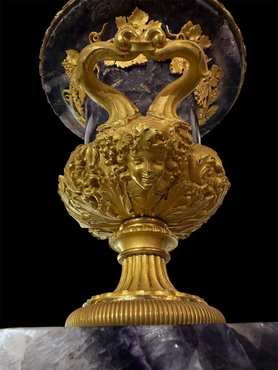  Coppia di cassolette  in stile neoclassico-photo-6