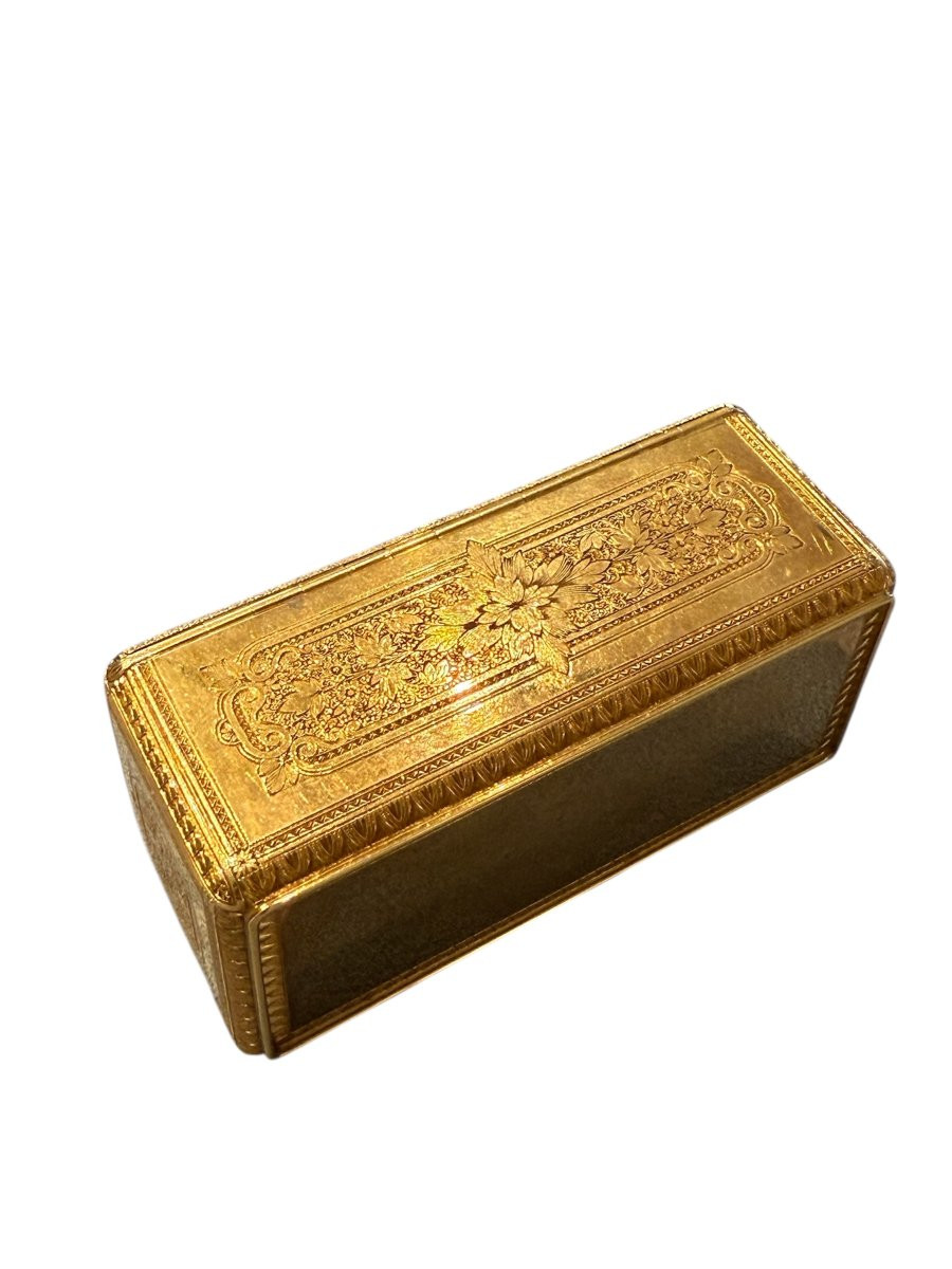 Tabacchiera in oro con cammeo – Francia, ca. 1780-1790-photo-2