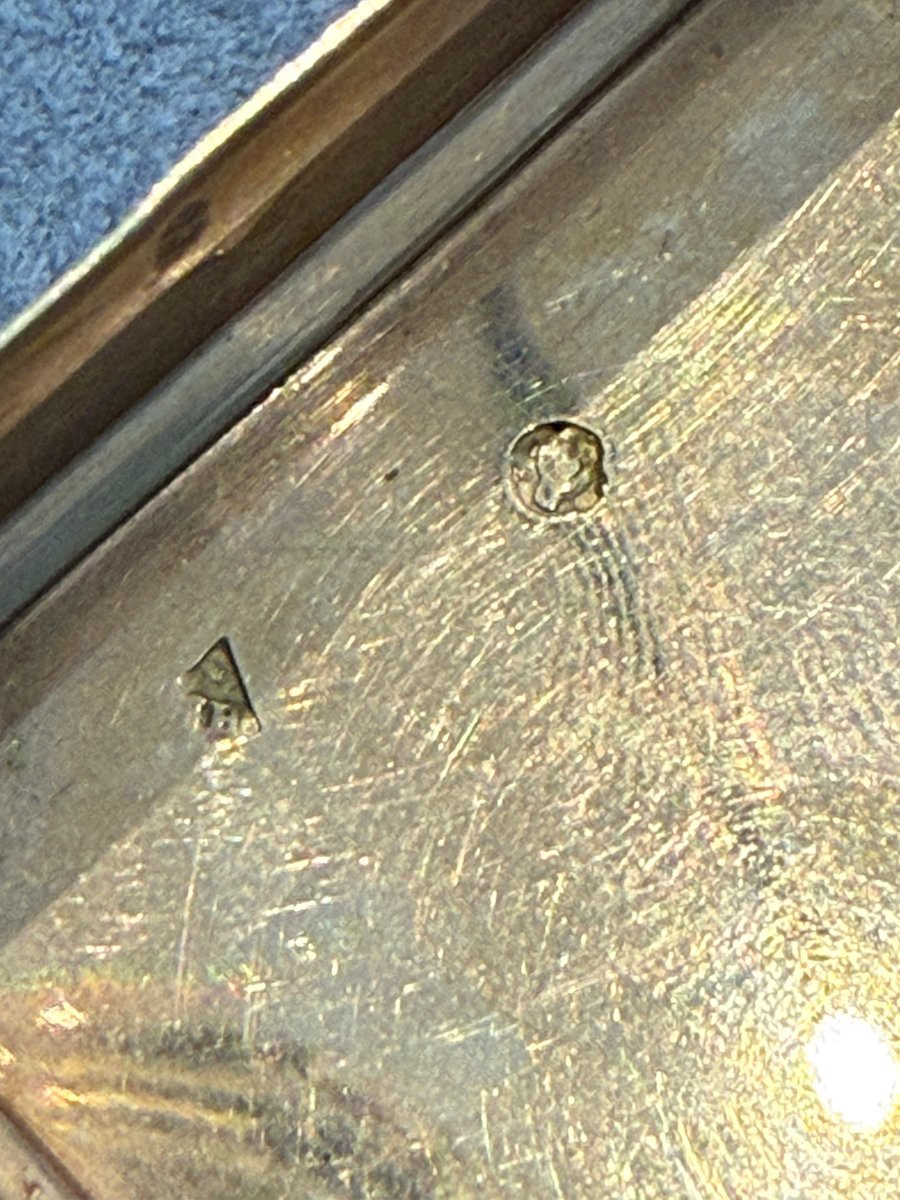 Tabacchiera rettangolare in oro, Francia, circa 1840–1860.-photo-3
