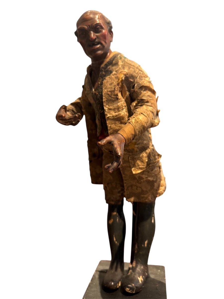 Gruppo di quattro pastori napoletani  Napoli, XVIII secolo-photo-1