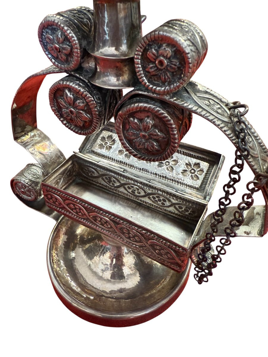 Accendino rituale ebraico in argento-photo-1