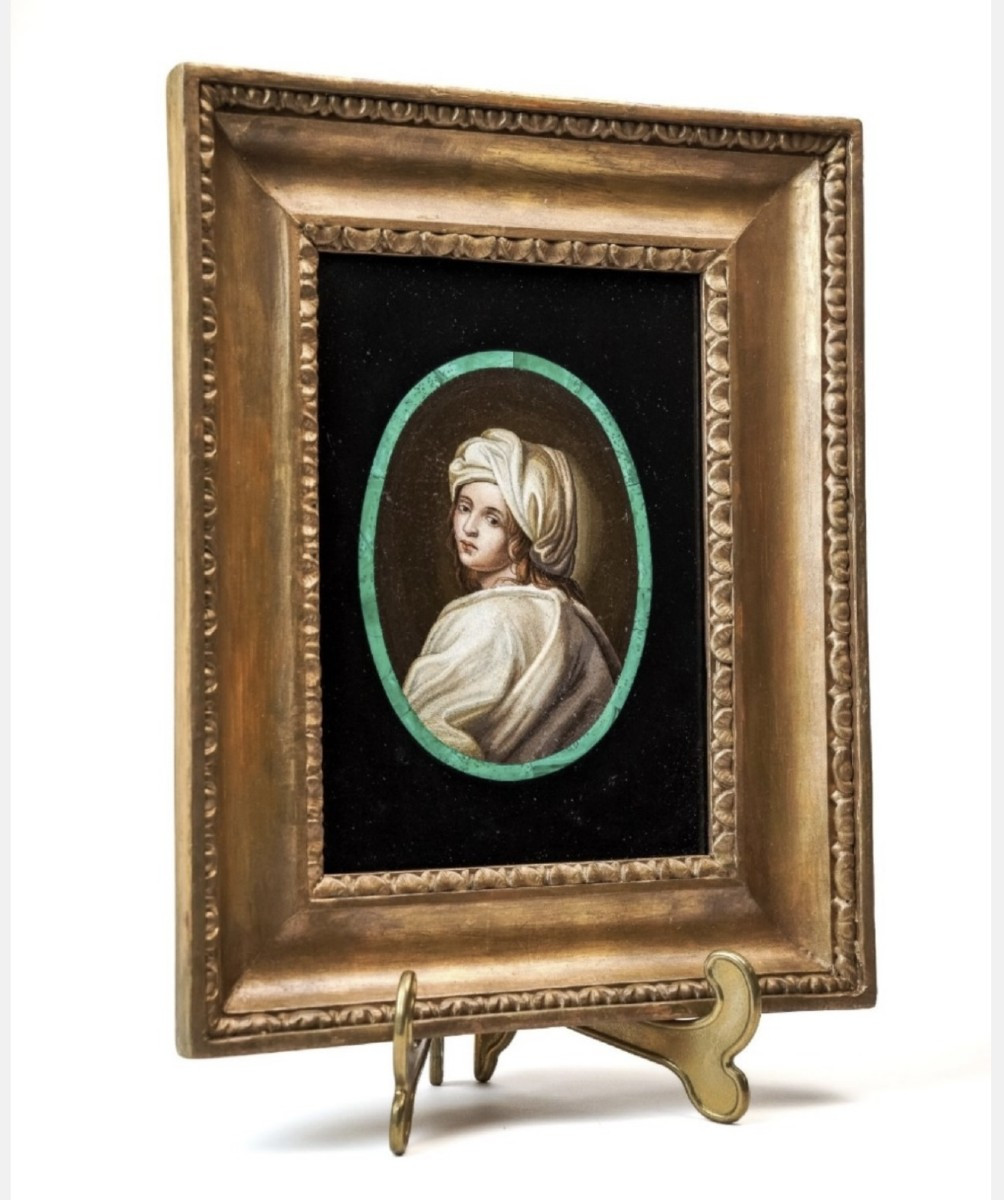 Micromosaico raffigurante Beatrice Cenci, XIX secolo