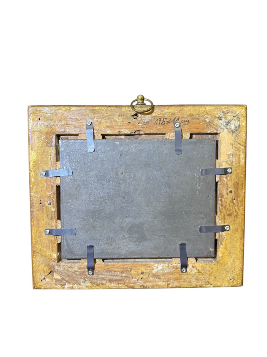 Micromosaico romano con maschere teatrali-photo-1