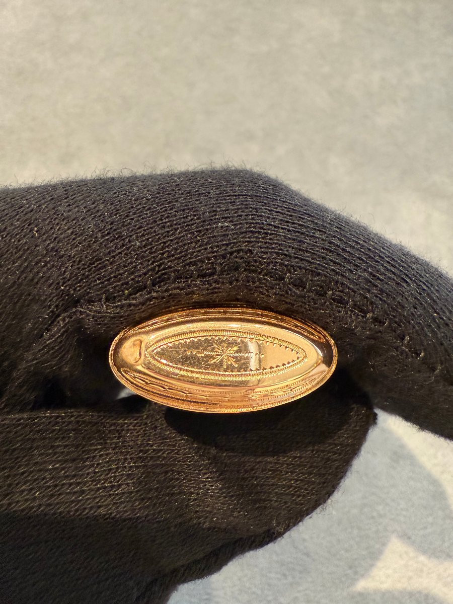 Étui francese in oro e smalto, periodo Luigi XV (XVIII secolo)-photo-1