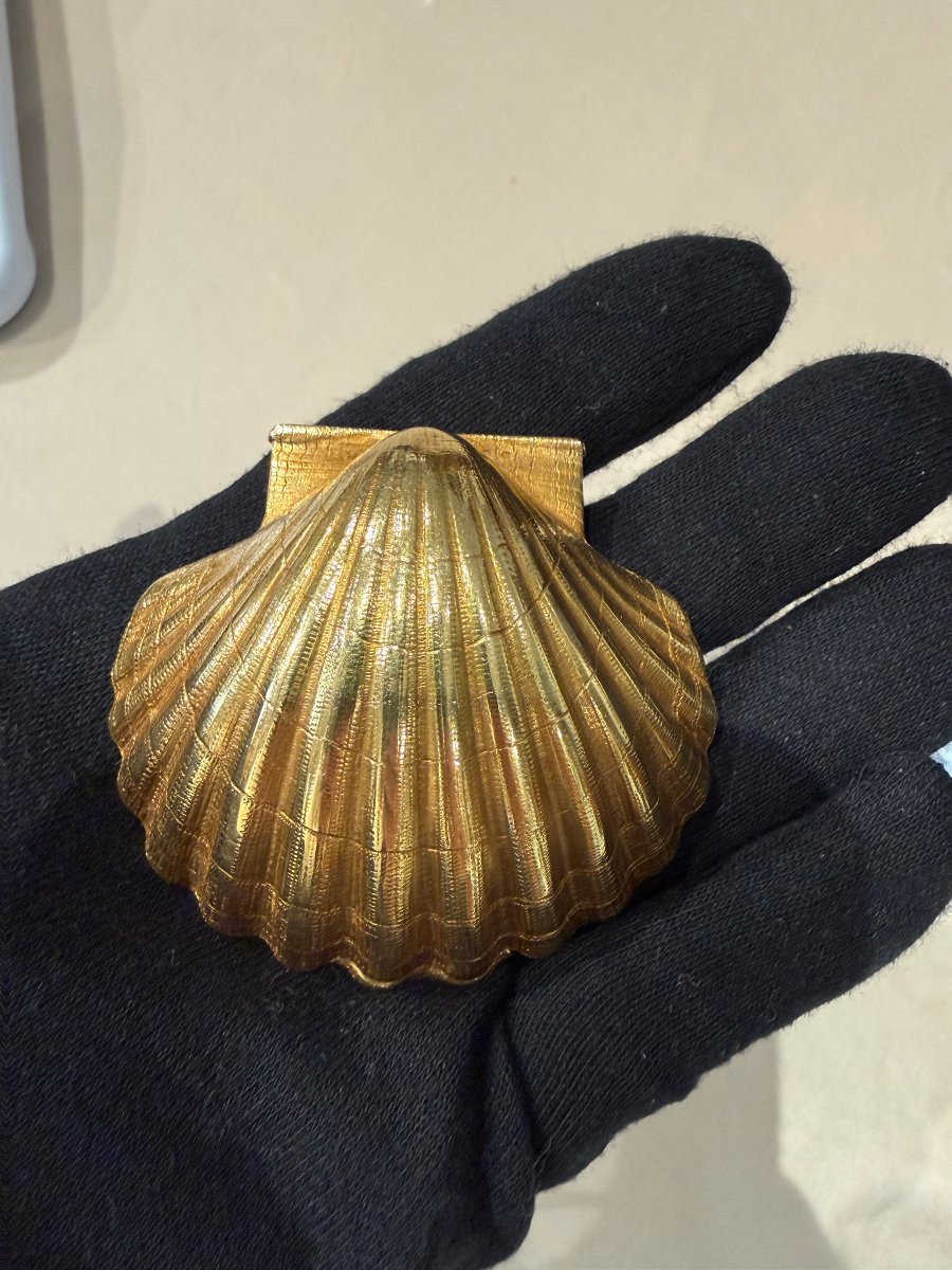 Tabacchiera in oro, Francia, fine del XIX secolo