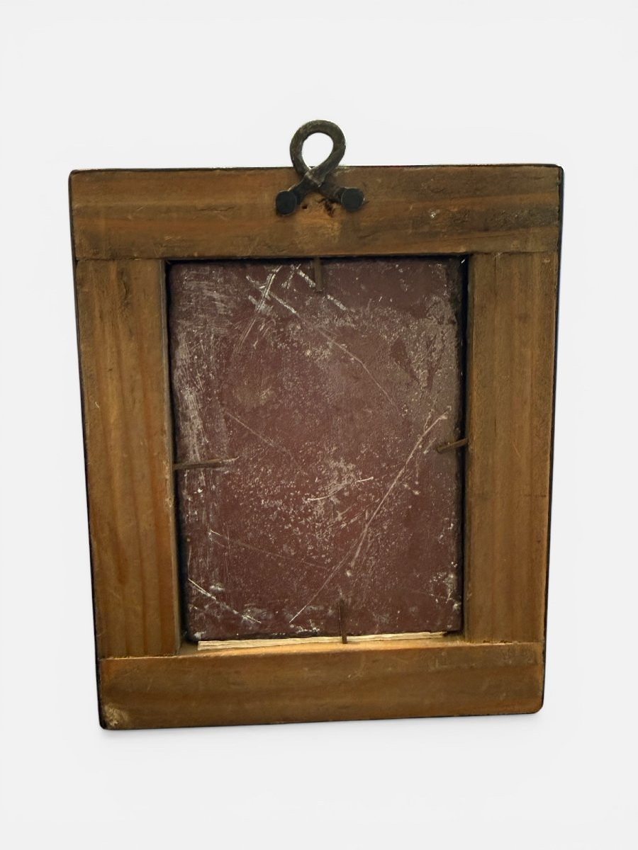 Bassorilievo in marmo rosso antico raffigurante un imperatore romano-photo-4