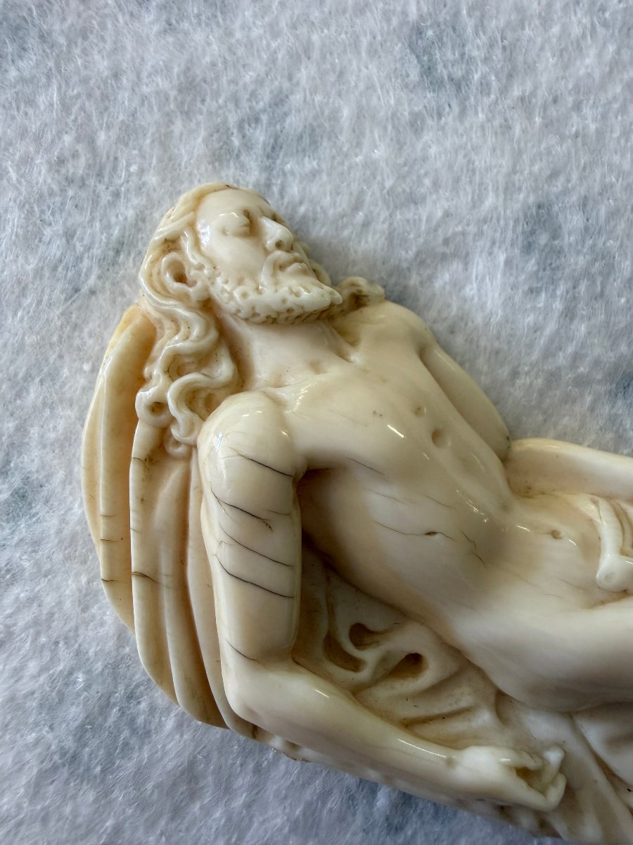Cristo morto in avorio scolpito – Germania, fine XVIII – inizi XIX secolo-photo-2