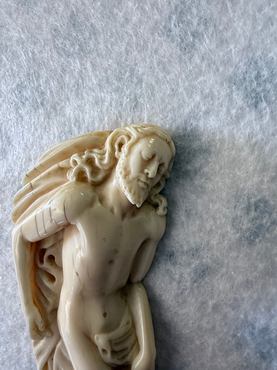 Cristo morto in avorio scolpito – Germania, fine XVIII – inizi XIX secolo-photo-3