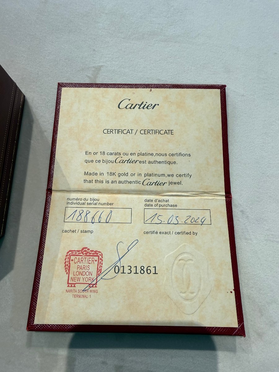 Cartier Panthère de Cartier – Bracciale Modello Piccolo Half-Pavé in Oro Giallo 18 kt con Diama-photo-7