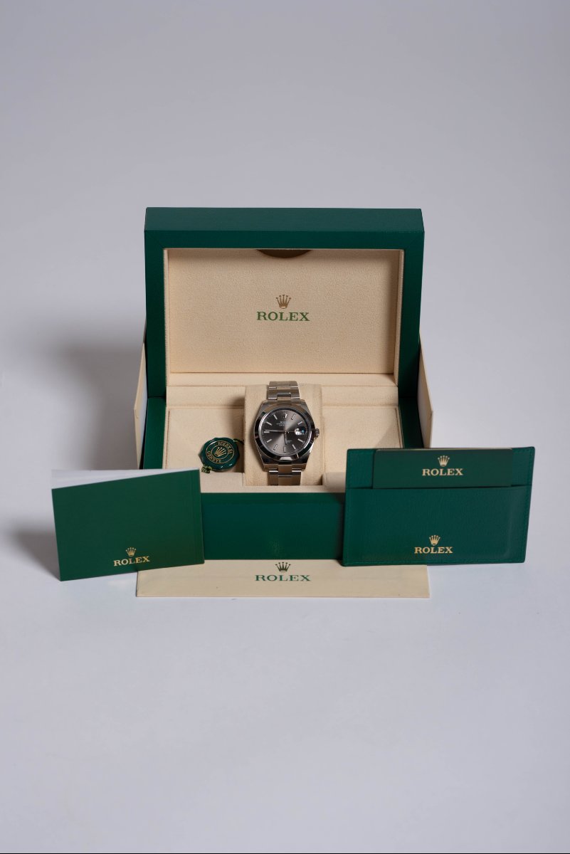 Rolex Oyster Perpetual Datejust 41 Ref. 126300 – Full Set – Mai Indossato (2022)-photo-3