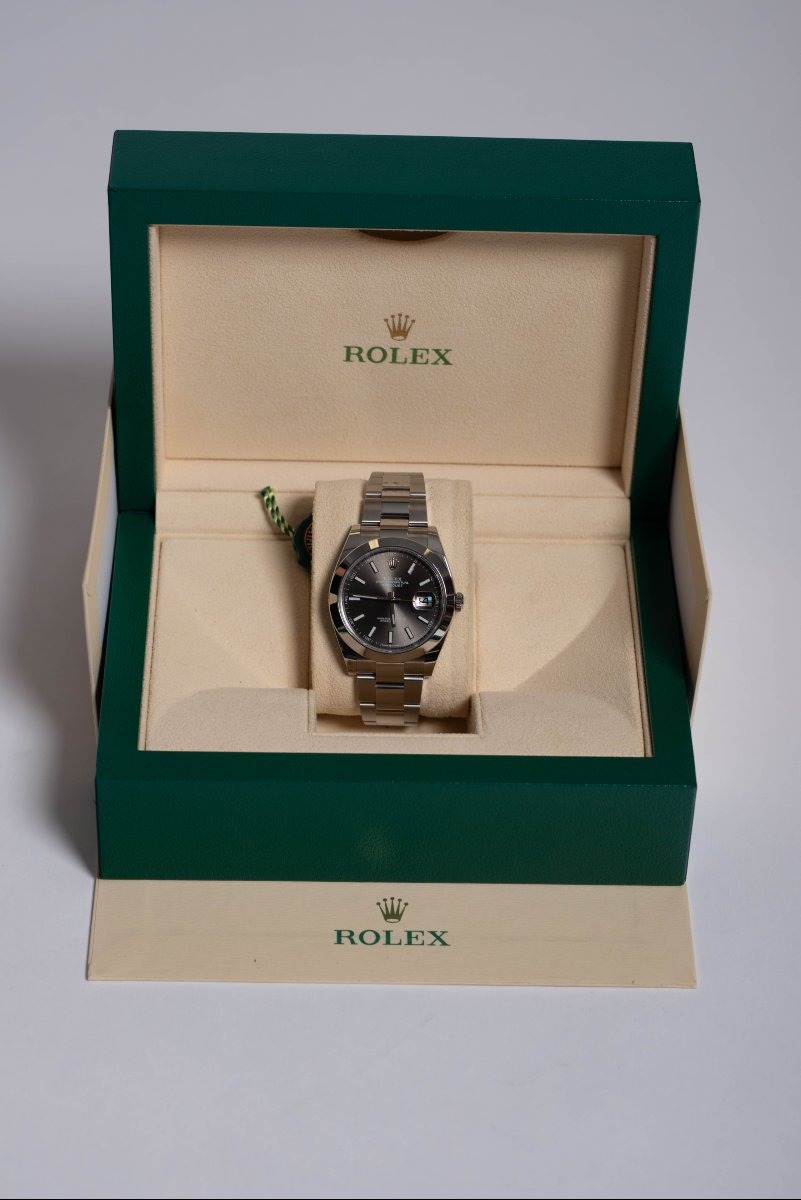 Rolex Oyster Perpetual Datejust 41 Ref. 126300 – Full Set – Mai Indossato (2022)-photo-2