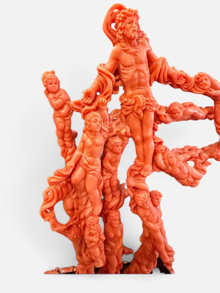 Gruppo scultoreo in corallo mediterraneo “Giudizio Universale” – G. Ganeri-photo-3